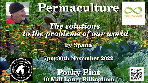 Permaculture workshop with Spana at the Porky Pint