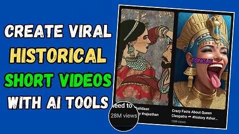 Create Historical Short Videos and Earn $3,245/month | Step-by-Step Guide