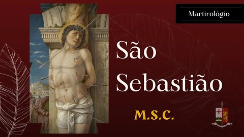 São Sebastião, perfeito modelo de militar