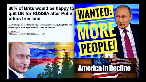 Russia Offers United Slaves Of America Christians South Africans Free Land Refuge From Woke West