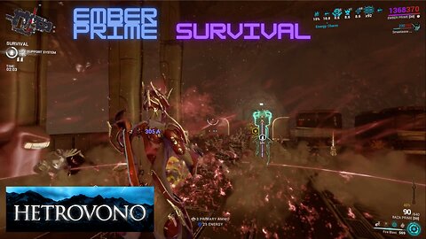 [Warframe] Ember Prime Survival