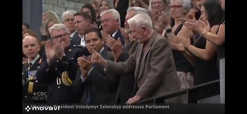 Canadian Parliament gives WW2 Nazi Veteran standing Ovation for fighting against Russia