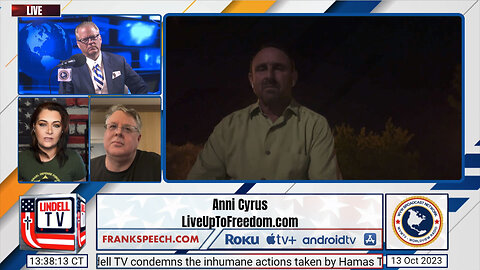 Andy Woods Live From Crete, Aharon from Israel and Anni Cyrus on Lie Behind Palestinian State