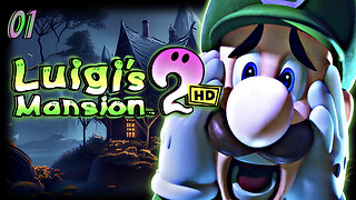 Luigi Mansion 2 HD Game Playthrough | Chapter 1: Gloom Manor: Spider Boss