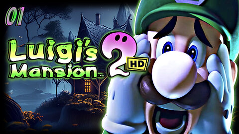 Luigi Mansion 2 HD Game Playthrough | Chapter 1: Gloom Manor: Spider Boss