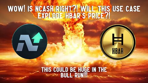 Wow! Is NCashOfficial Right?! Will This Use Case EXPLODE HBAR'S PRICE?!