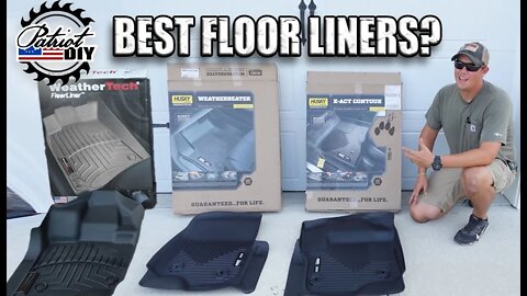 Best Floor Mats? Weathertech Floor Liners vs Husky Liners