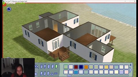 Building A Beach Cottage (Sims 2)