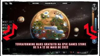 Terraforming Mars Gratuito na Epic Games Store de 5 a 12 de Maio de 2022