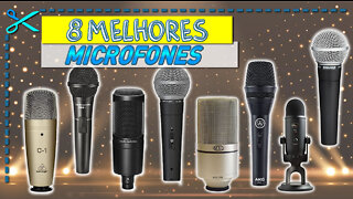 8 Melhores Microfones Profissionais | Tipo Condensadores e Tipo Dinâmicos