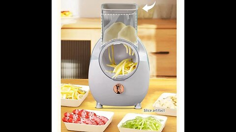 Kitchen Tools New Fully Automatic Electric Vegetable Cutter Household Tool
