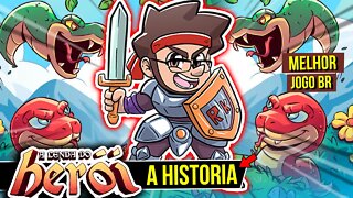 LENDARIO JOGO da A LENDA DO HERÓI 😎