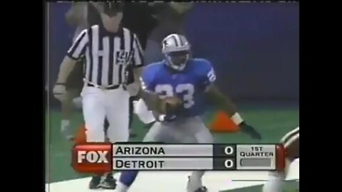 1998-11-01 Arizona Cardinals vs Detroit Lions