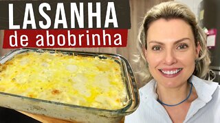 LASANHA LOW CARB DE ABOBRINHA