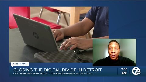 Examining Detroit's pilot project to provide internet access to all