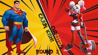 MultiVersus - Cajun Kishi vs Cuzzitoo (Superman vs Harley Quinn) Round 3