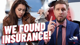 CAR CATCHES ON FIRE, Lawyer drops case because of no insurance, but we find insurance and settle!