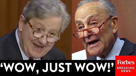 John Kennedy Explodes At Schumer, Dems' 'Loon Wing' For 'Threats' Against Supreme Court