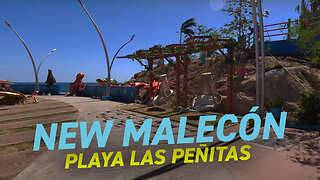 The New Malecón at Playa Las Peñitas | Poneloya León Nicaragua Beach | Vlog 25 March 2023