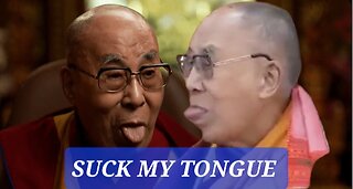 Dalai Lama Asks Boy To Suck His Tongue Disgrace