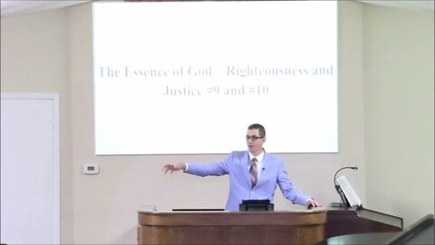 7/3/2022 - The Essence of God - Righteousness & Justice #9