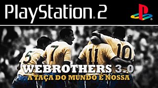 WEBROTHERS 3.0 (PS2) - Gameplay do melhor patch de PES do PlayStation 2! Brasileirão 2010! (PT-BR)