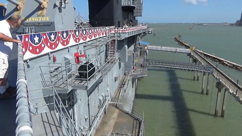 Touring the USS Lexington