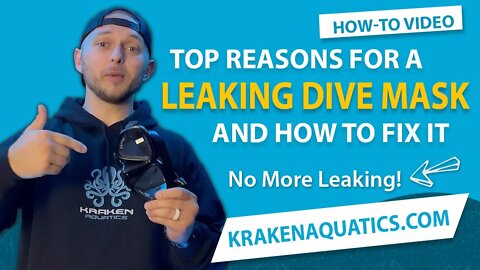 Top Reasons For a Leaking Dive Mask and How To Fix It | No More Leaking Dive Mask!