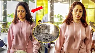 Nushrratt Bharuccha Israel से सही सलामत India लौटी, Airport पर दिखी बेहद परेशान, Video Viral 📸✈️
