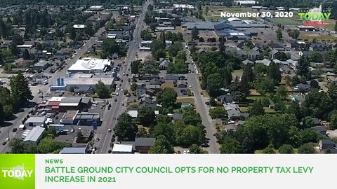 Battle Ground City Council opts for no property tax levy increase in 2021