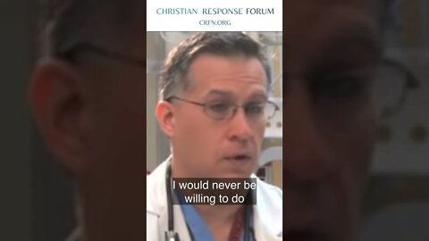 Trauma Surgeon Dr. David Acuna - The Price Jesus Paid For You - Christian Response Forum #shorts