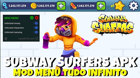 SUBWAY SURFERS APK (MOD MENU) DINHEIRO INFINITO