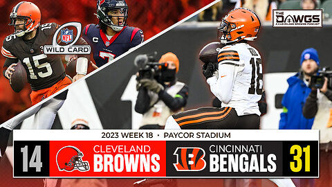 Browns at Bengals - Week 18 Postgame + PLAYOFF PREVIEW | Cleveland Browns Podcast 2024