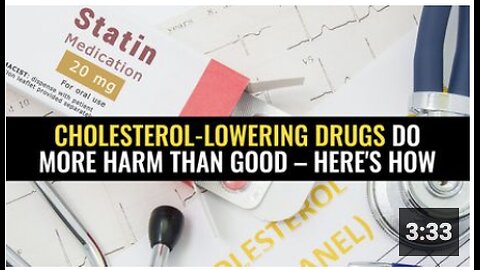 Cholesterol-lowering drugs do more harm than good – here's how