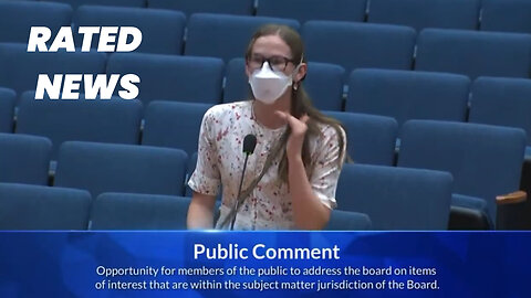 Violet Affleck Advocates for Masks and Clean Air at LA County Board