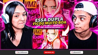 VMZ - Kunoichi | Feat MH Rap | Prod. Jow Santh | [React em Casal] 🔥