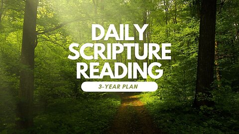 Genesis 3:8-24 Psalm 49:1-9 Proverbs 1:24-28 Matthew 1:18-25 Audio Bible Reading Plan