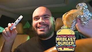 Trying Mr Beast Burger While FADED ASF (Food Review)
