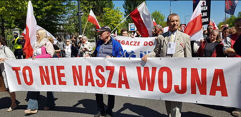 1.05.2023 r. - #MarszPokoju, #Warszawa, #Polska. Wideorelacja - część 5/14.