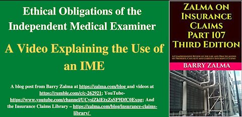 Ethical Obligations of the Independent Medical Examiner