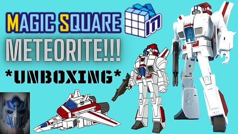 Magic Square - MS-B47 Meteorite (G1 Jetfire / Skyfire) Unboxing