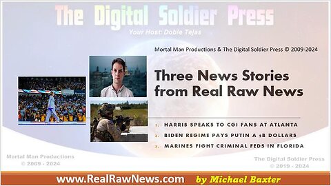 Three Stories from Real Raw News