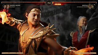 Mortal Kombat 1 2023 Shang Tsung & Shujinko Kameo Fatal Blow