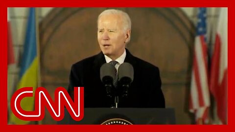 'Ukraine will never be a victory for Russia. Never': Hear Biden's full remarks in Warsaw