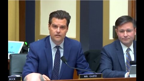 Matt Gaetz FBI Cyber Chief Left SPEECHLESS When Gaetz Asks Where Hunter Biden's Laptop Is