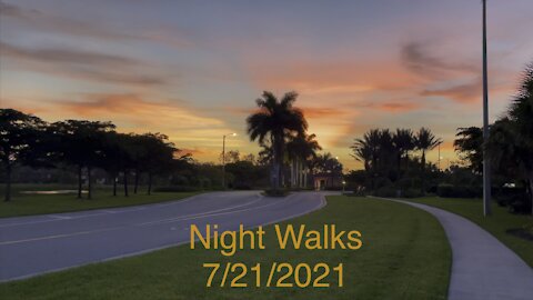 4K Night Walks 7/21/2021