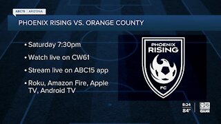 Phoenix Rising vs. Orange County set for Saturday