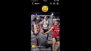 Prank at gym 🤣🤣🤣