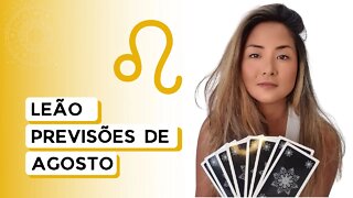 TAROT | PREVISÕES | SIGNO DE LEÃO | AGOSTO 2022