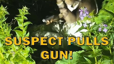 Man Hiding In Bushes Pulls Gun On Officers On Video - LEO Round Table S08E131
